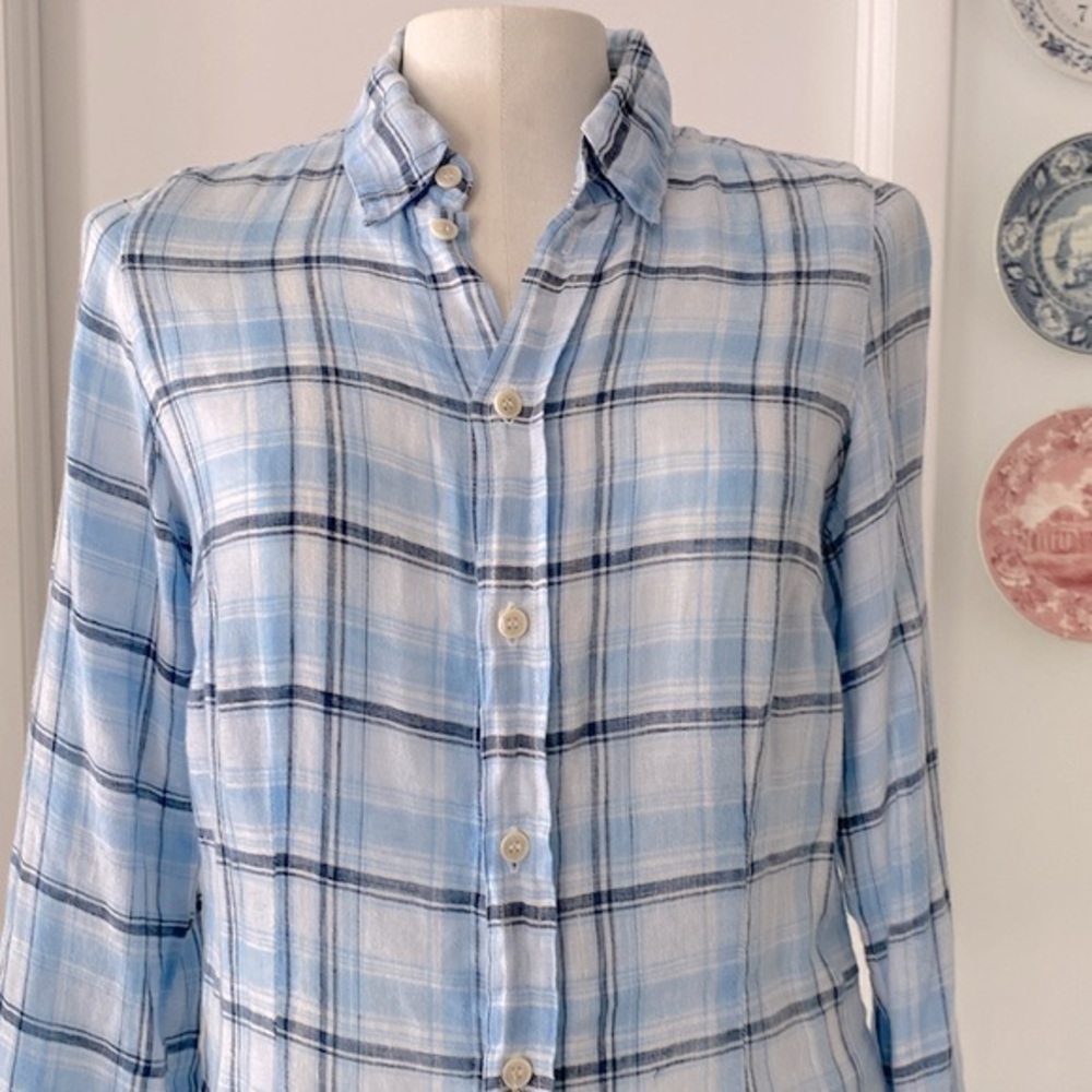CP Shades Tennessee Plaid Shirt in Blue - Picture 2 of 10